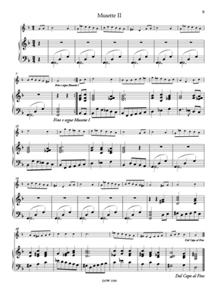 Suite pour fl. à bec soprano Bc en sol maj. 